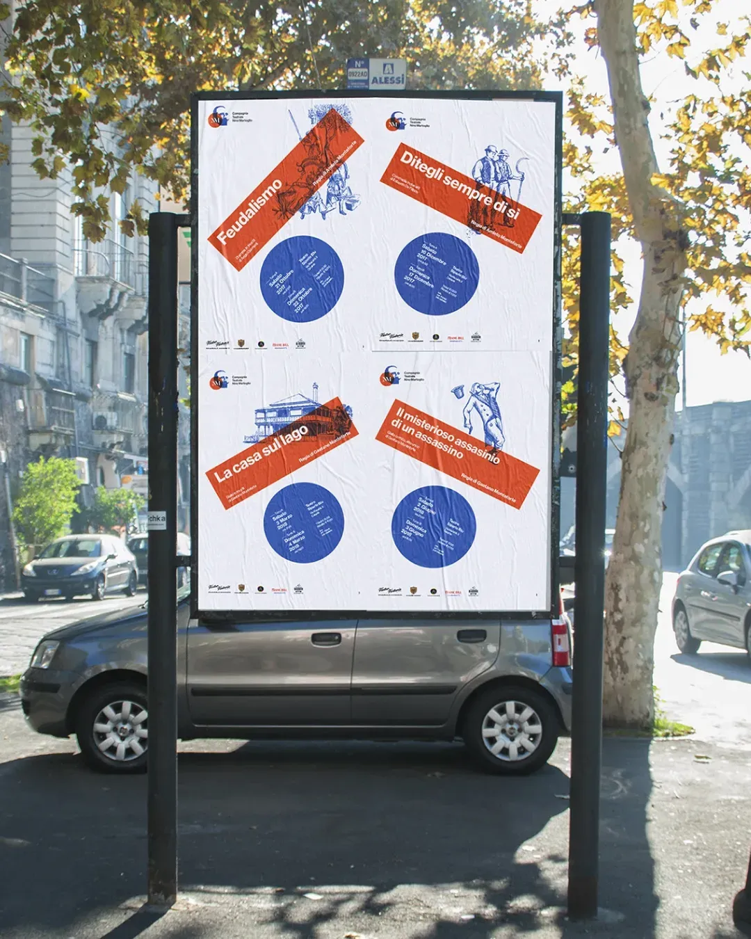 Locandina grafica Catania